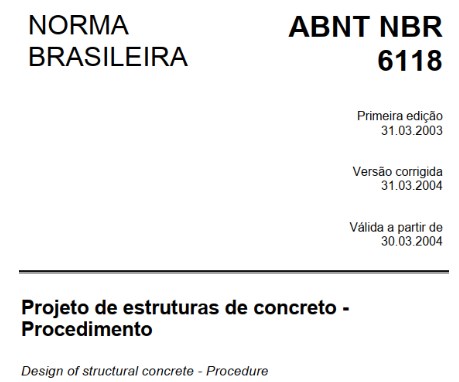 NBR 6118.